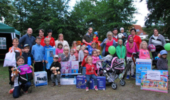 Die Gewinnerinnen und Gewinner der großen Verlosung | Bild: SPD Teublitz