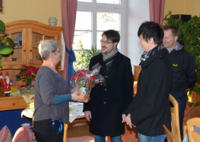 Im Schloss mit einer Erzieherin | Bild: Andreas Michalski