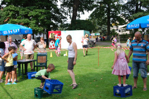 Bierkistengehen | Bild: SPD Teublitz