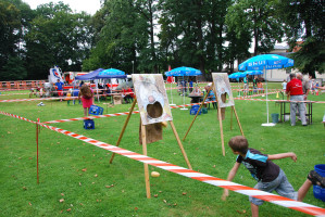 Schwammwerfen | Bild: SPD Teublitz