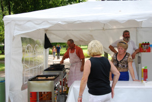 Grillstand | Bild: SPD Teublitz