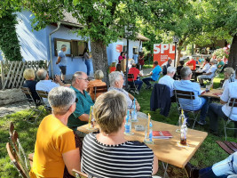 Abordnung aus Teublitz beim Wahlkampfauftakt in Nabburg | Bild: privat