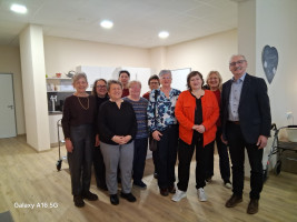 Besuch bei Caritas
