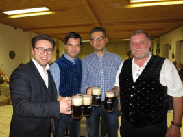 Peter Wein, Michael Hitzek, Horst Viertelmeister, Andreas Ferstl | Bild: SPD Teublitz