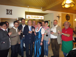 Gruppenbild der Ehrengäste | Bild: SPD Teublitz