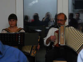 Musikanten Monika Merl und Karl-Heinz Grauvogl | Bild: SPD Teublitz