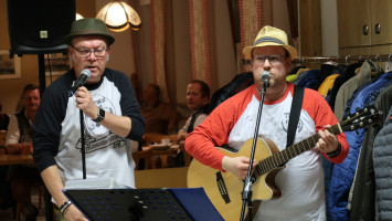 „Schmarrnkerl und Funkerl“ (Helmut Haider und Stephan Karl) | Bild: SPD Teublitz