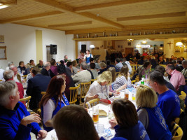 Voller Saal in bester Stimmung | Bild: SPD Teublitz