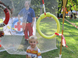 Auch die Wasserwacht Teublitz war "mit im Boot"