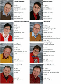 A. Bitterbier, M. Haberl, R. H-Reisinger, F. Pfeffer, F. Pabst, R. F-Forster, A. Ferstl, G. Messmann | Bild: Screenshot von der alten Homepage