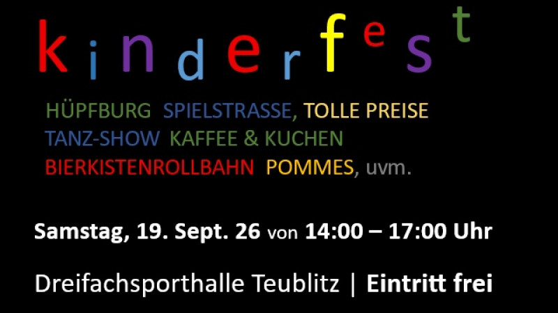 Plakat Kinderfest